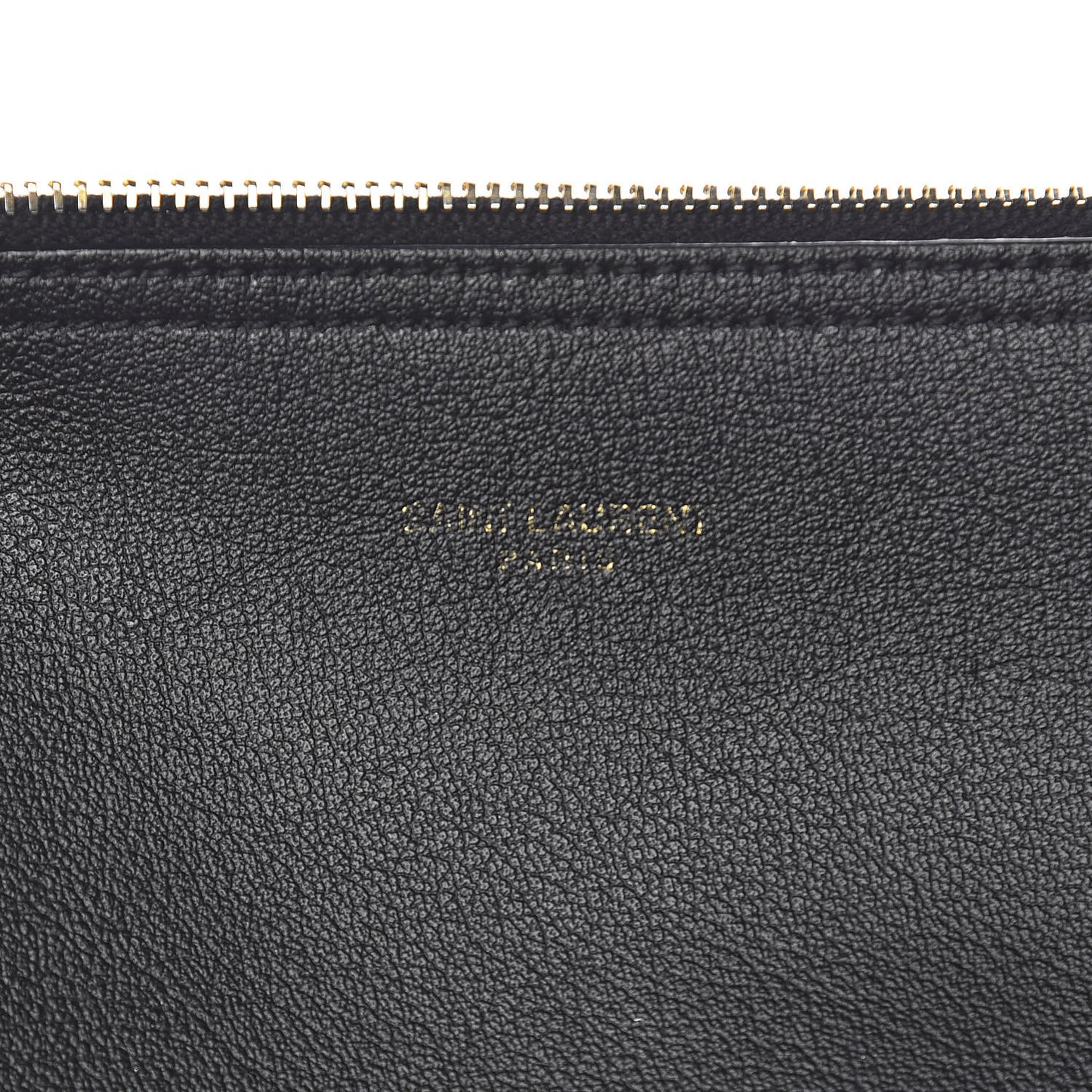 Calfskin Large Shopping Tote Black