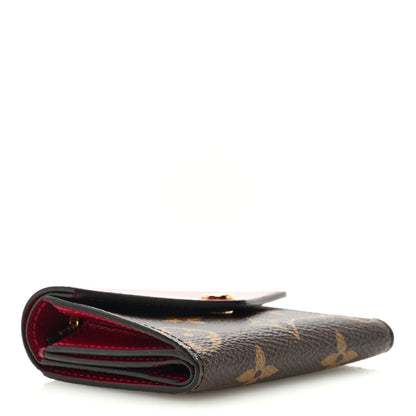 Louis Vuitton Monogram Zoe Wallet Fuchsia 3 of 6