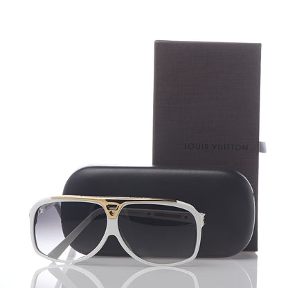 Louis Vuitton Evidence Sunglasses Z0351E White 7 of 7