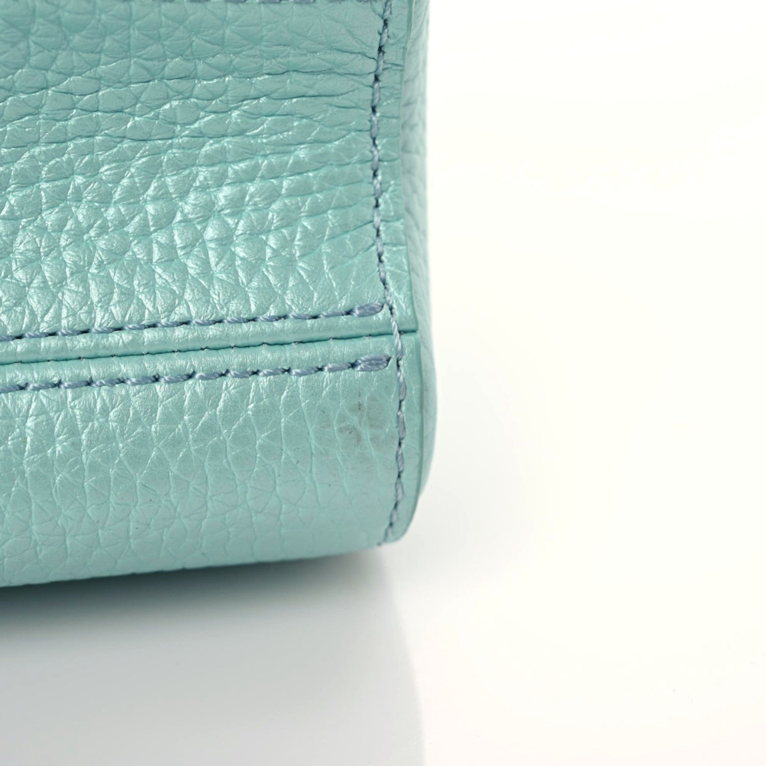 Louis Vuitton Iridescent Grained Calfskin Summer Splash Twist MM Blue 8 of 10
