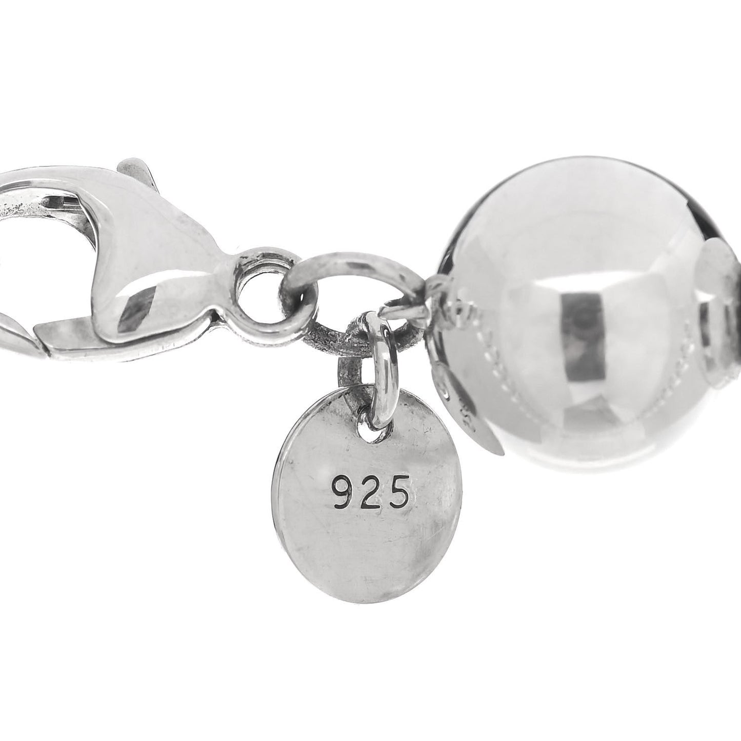 Sterling Silver 10mm HardWear Ball Necklace