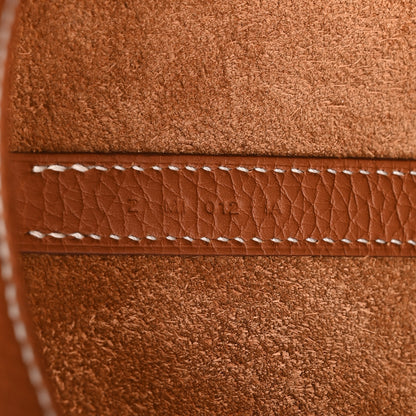 Hermes Taurillon Clemence Picotin Lock 18 PM Gold 7 of 11