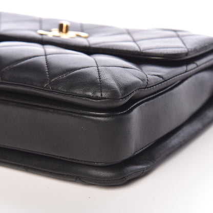 Chanel Lambskin Quilted Small Trendy CC Dual Handle Flap Bag Black 6 of 16