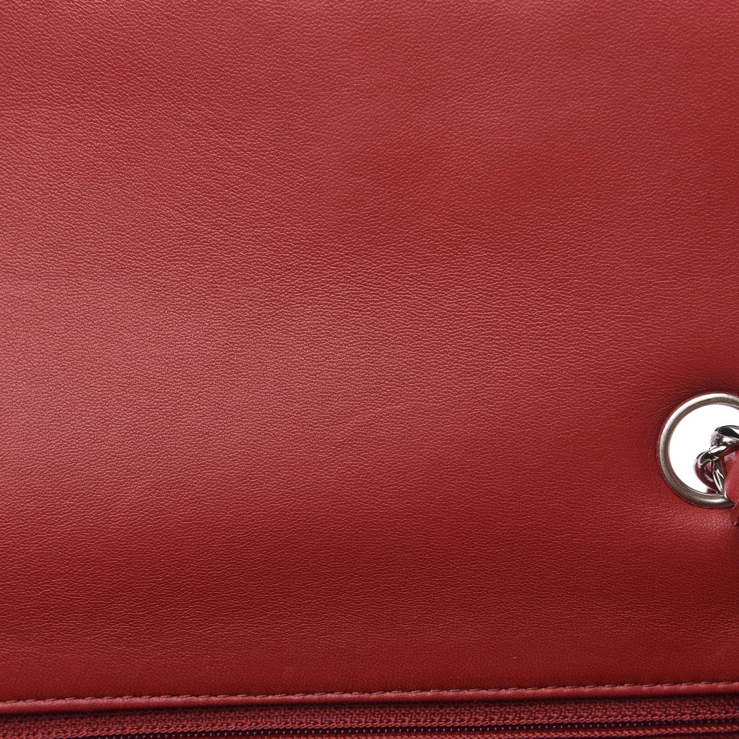 Chanel Lambskin Quilted Mini Rectangular Flap Red 12 of 12