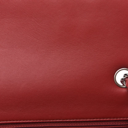 Chanel Lambskin Quilted Mini Rectangular Flap Red 12 of 12