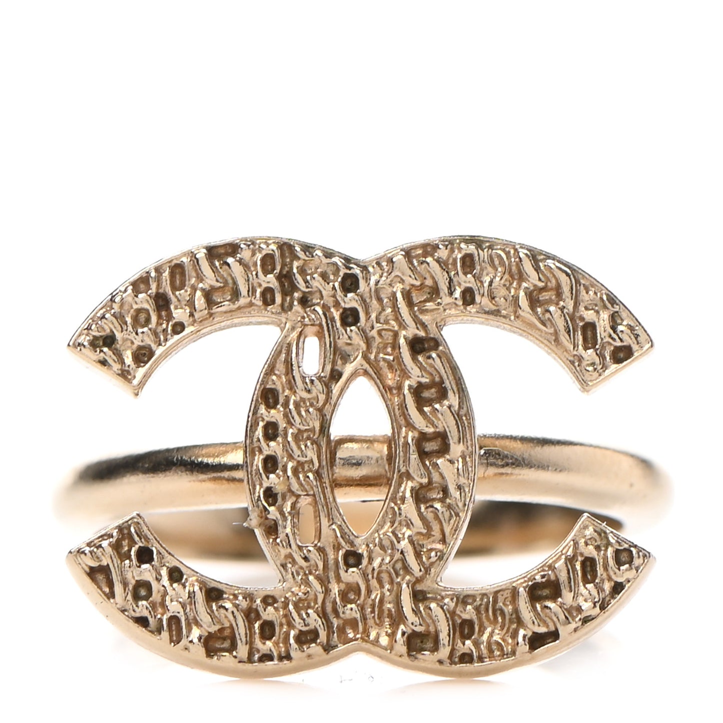 CC Logo Ring 6.5 Gold