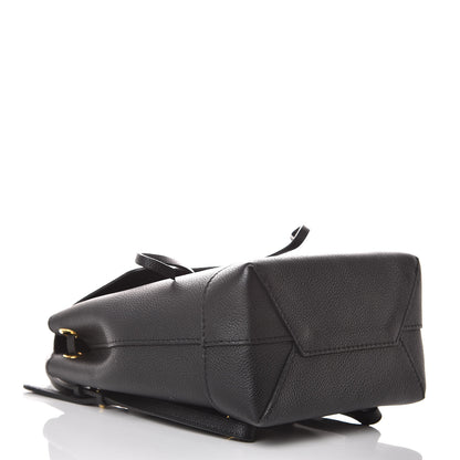 Louis Vuitton Calfskin Lockme Mini Backpack Black 4 of 11
