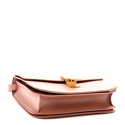 Celine Box Calfskin Medium Classic Box Flap Bag Antique Rose 4 of 10