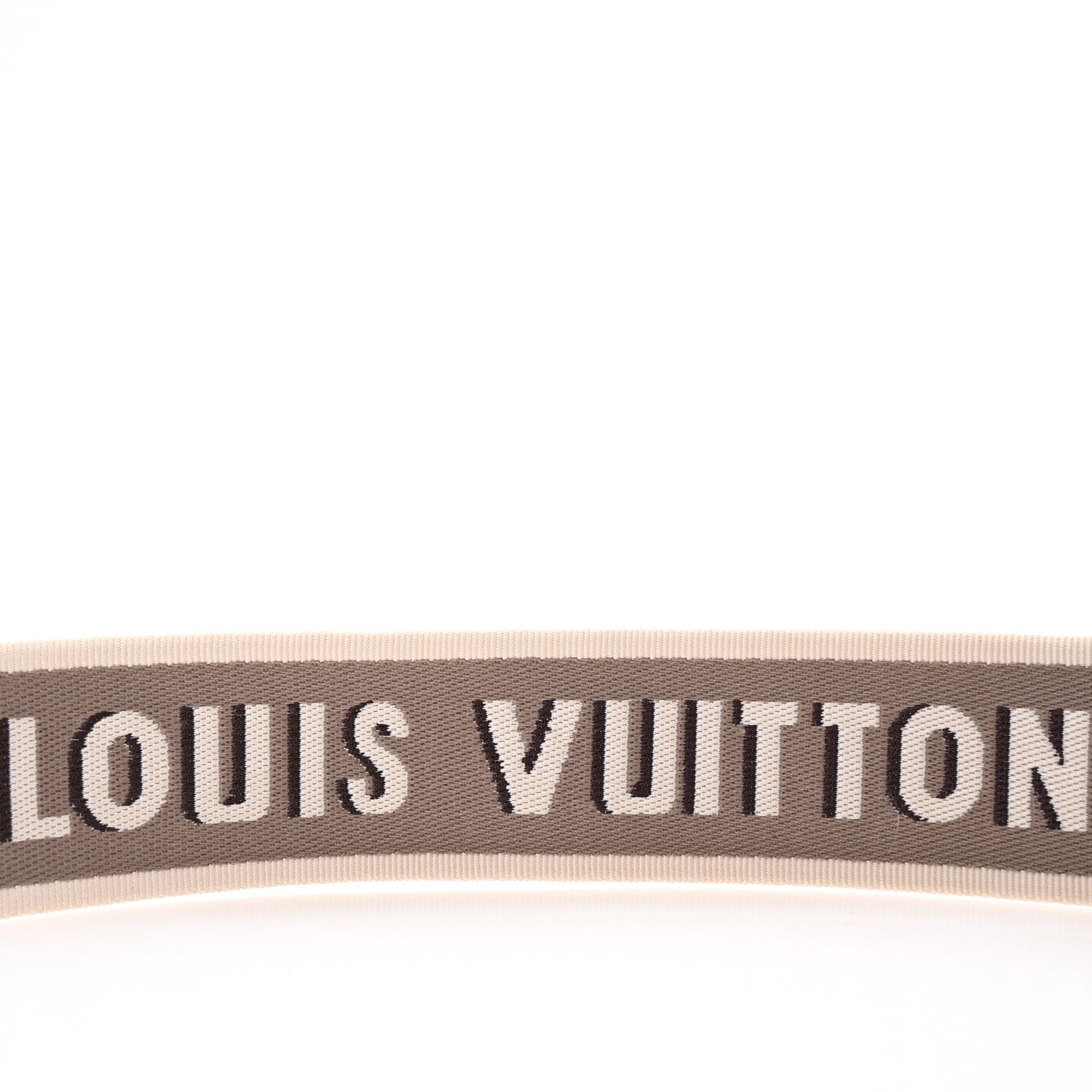 Louis Vuitton Jacquard Diane Shoulder Strap Tourterelle Creme 4 of 5