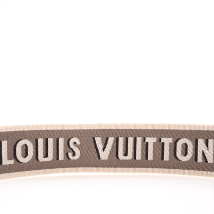 Louis Vuitton Jacquard Diane Shoulder Strap Tourterelle Creme 4 of 5