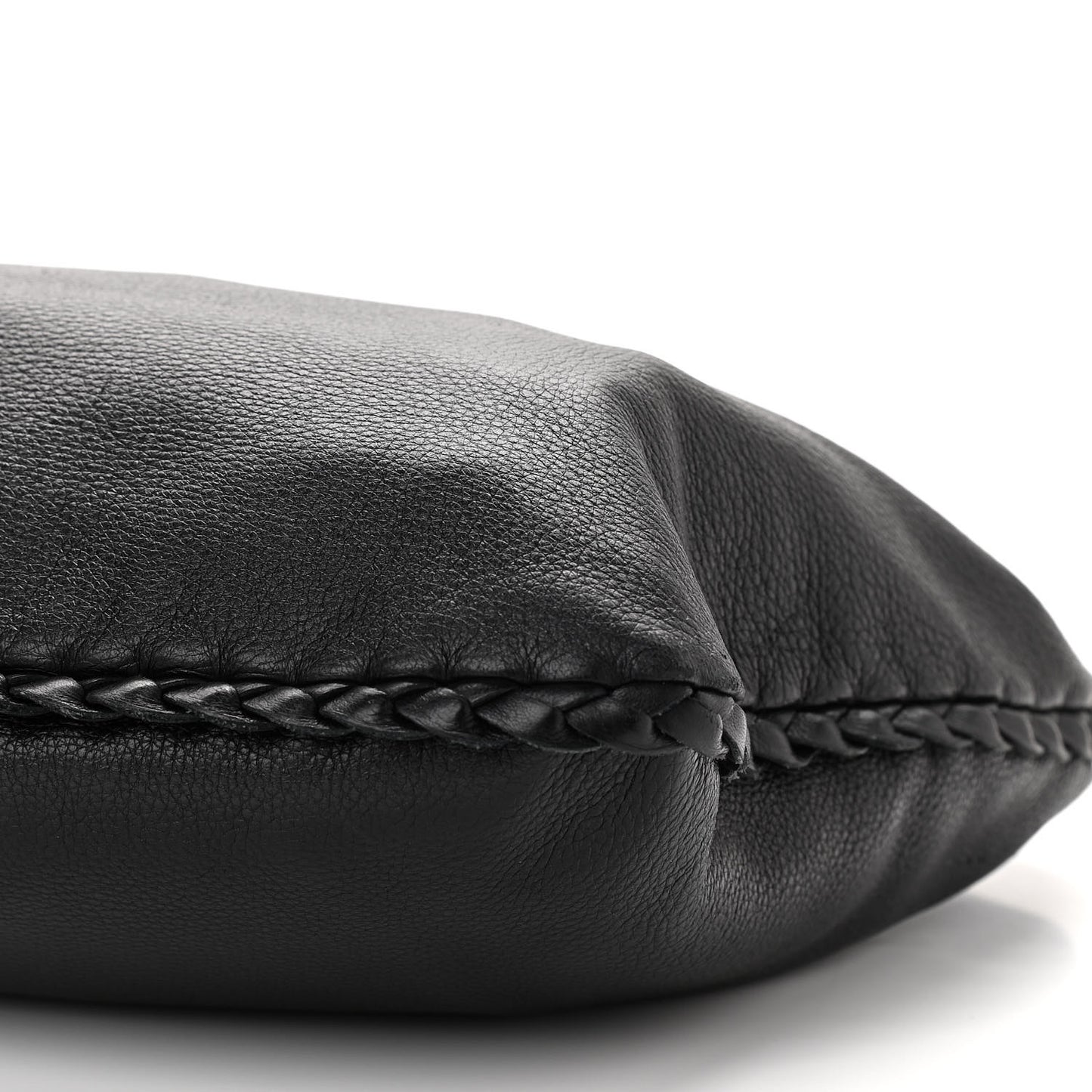 Cervo Braided Small Veneta Hobo Black