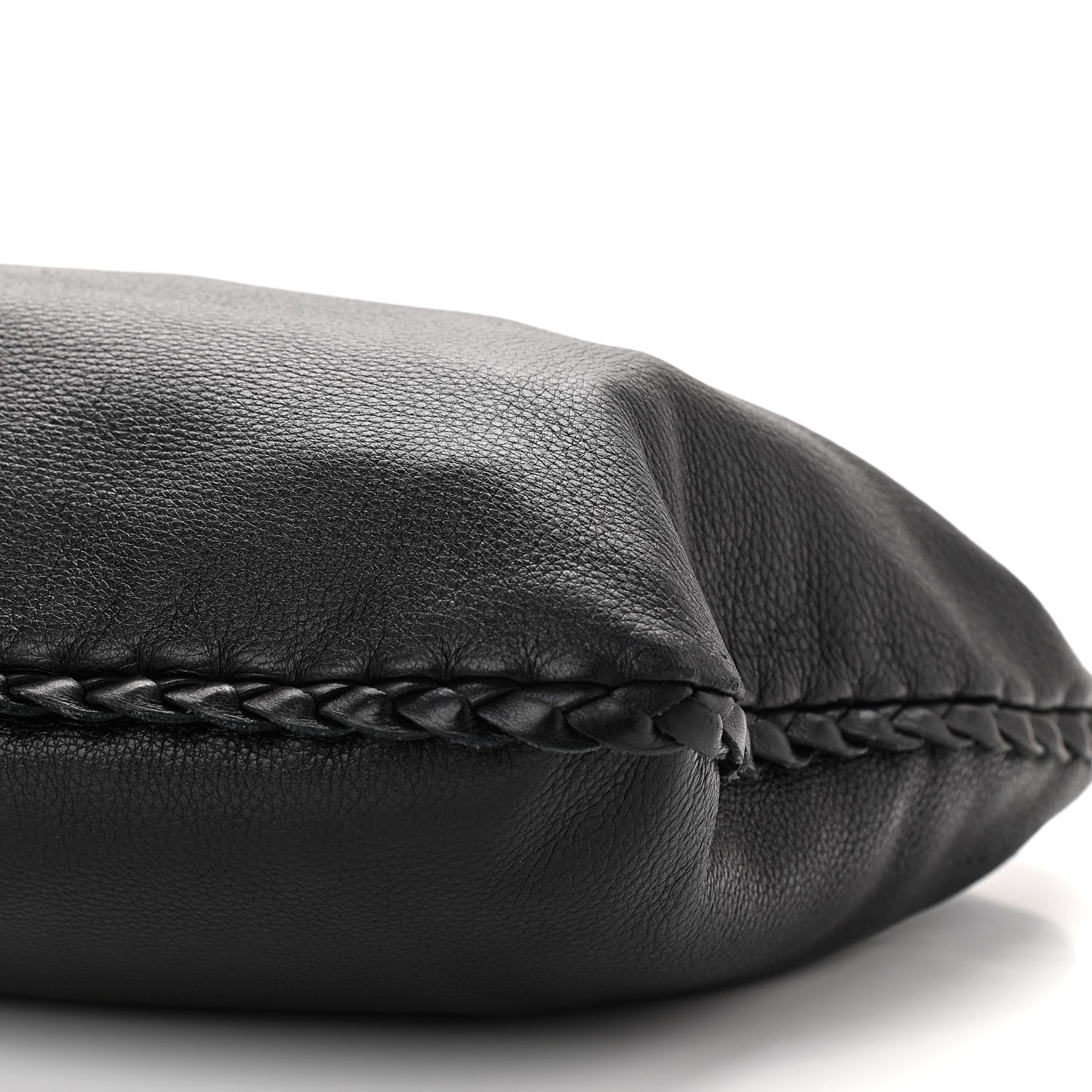 Bottega Veneta Cervo Braided Small Veneta Hobo Black 9 of 9