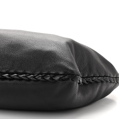 Bottega Veneta Cervo Braided Small Veneta Hobo Black 9 of 9