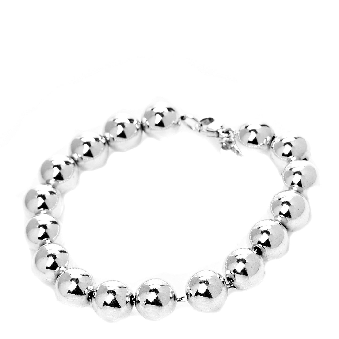 Sterling Silver 10mm HardWear Ball Bracelet
