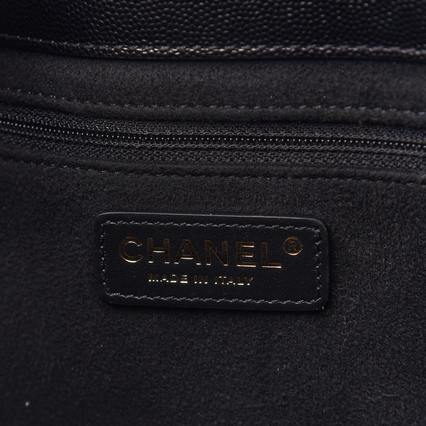 Caviar Small Studded Deauville Tote Black