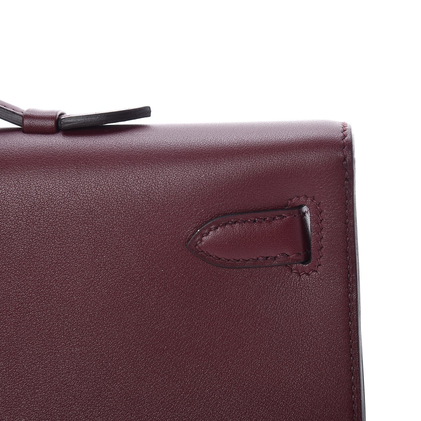 Swift Kelly Cut Clutch Pochette Bordeaux