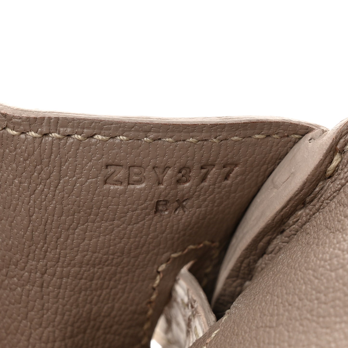 Matte Niloticus Crocodile Himalaya Birkin 30 Blanc