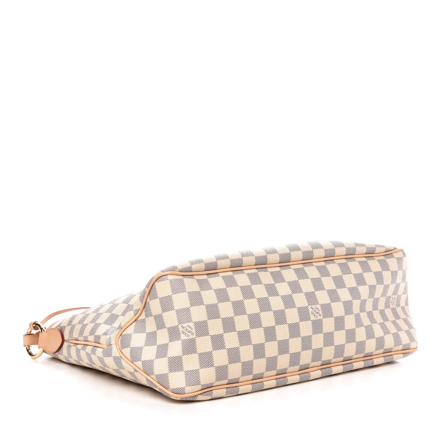 Louis Vuitton Damier Azur Delightful MM Rose Ballerine 4 of 11