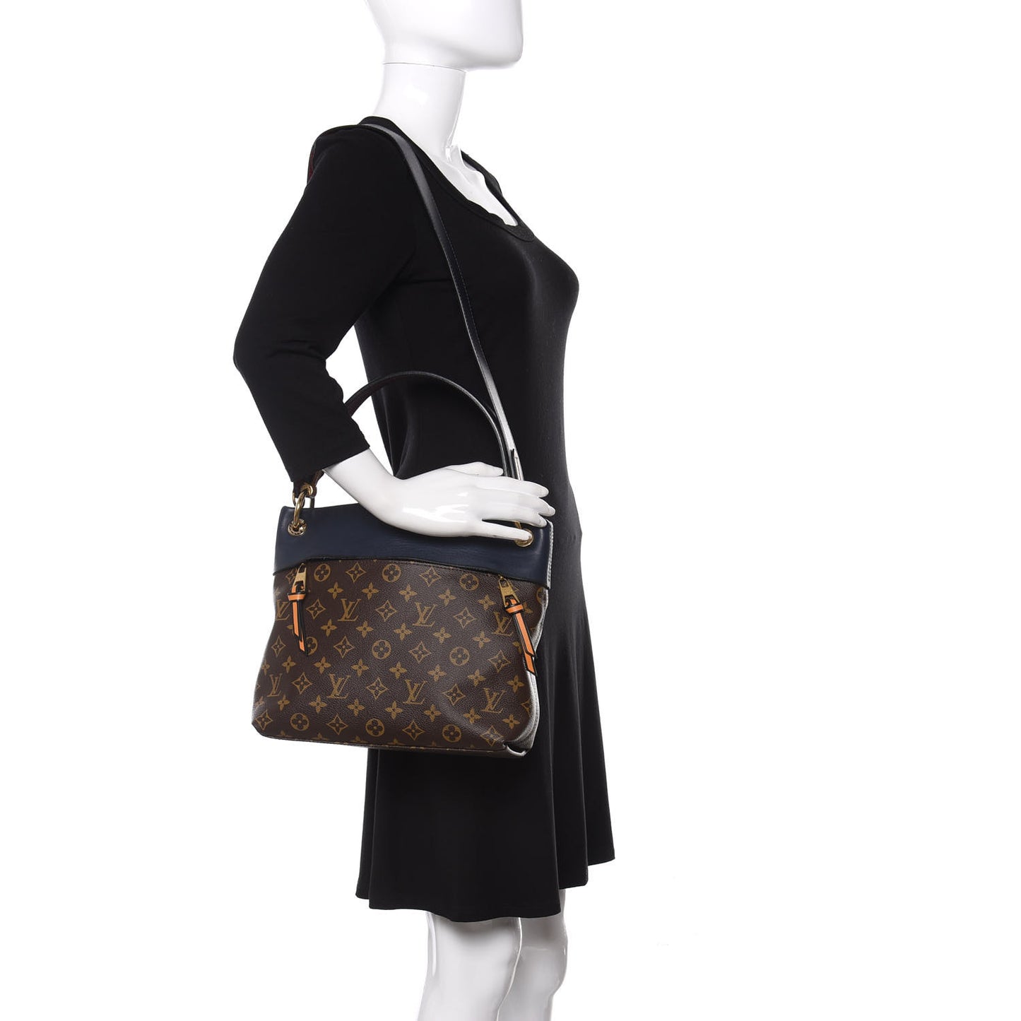 Monogram Tuileries Besace Marine Bordeaux