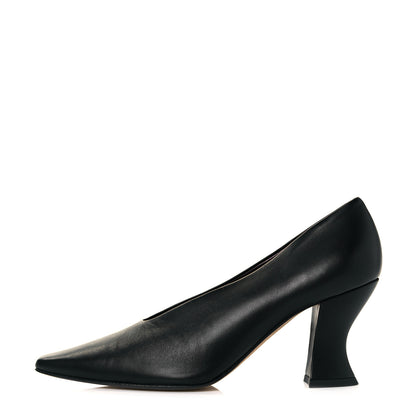 Bottega Veneta Nappa Almond Pumps 38.5 Black 1 of 8