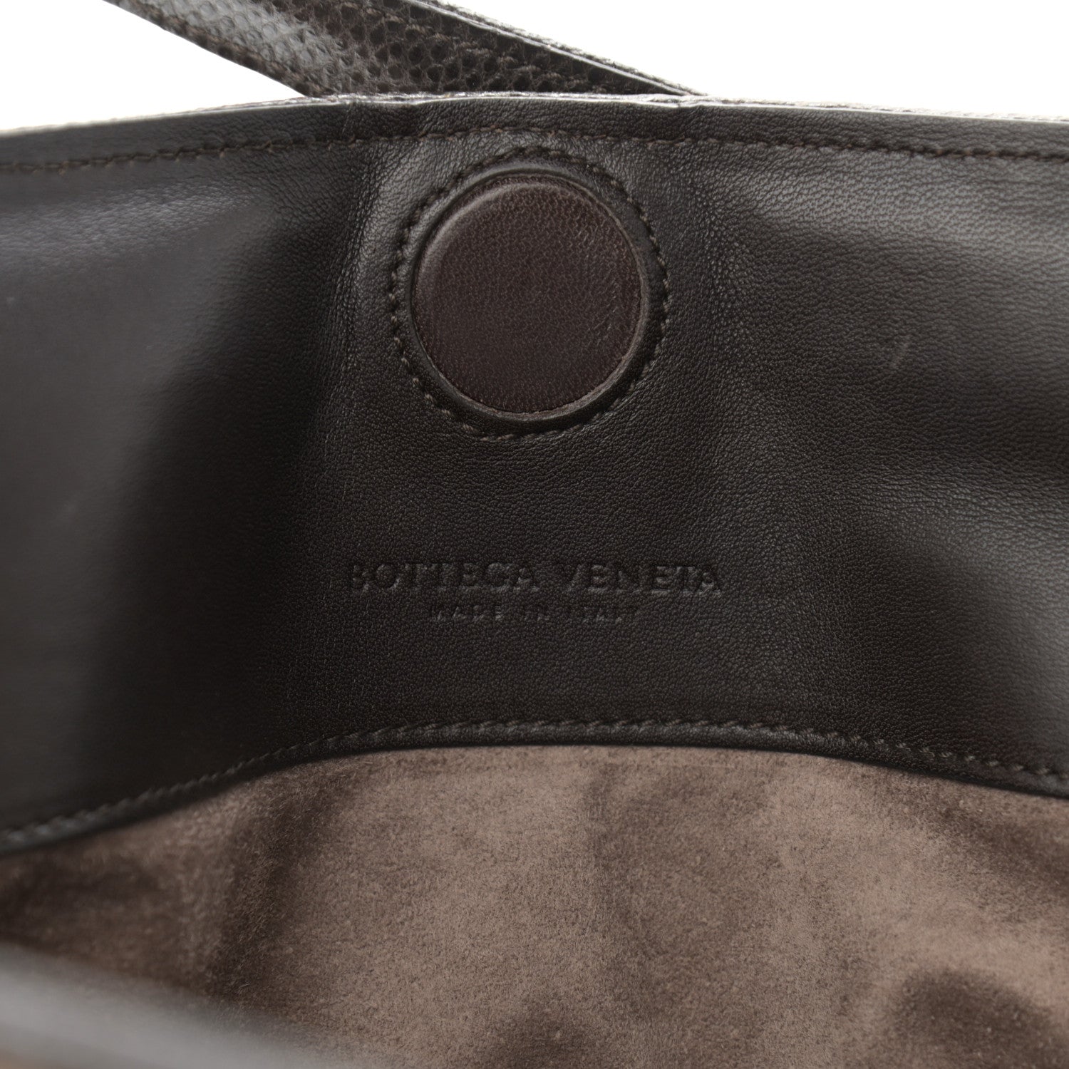 Bottega Veneta Karung Printed Nappa Moire Lizard Intrecciato Tote Multi Oak 6 of 11