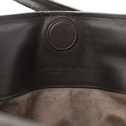 Bottega Veneta Karung Printed Nappa Moire Lizard Intrecciato Tote Multi Oak 6 of 11