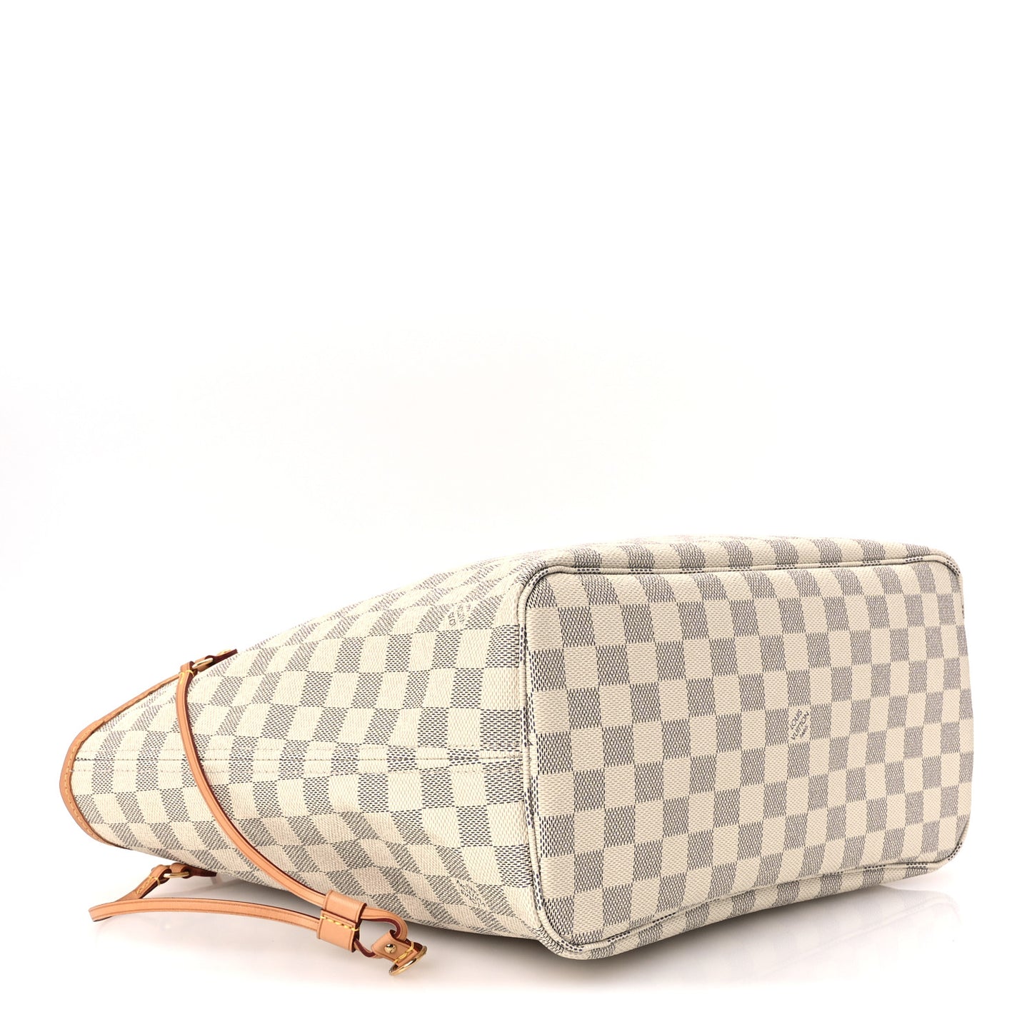 Damier Azur Neo Neverfull MM Rose Ballerine