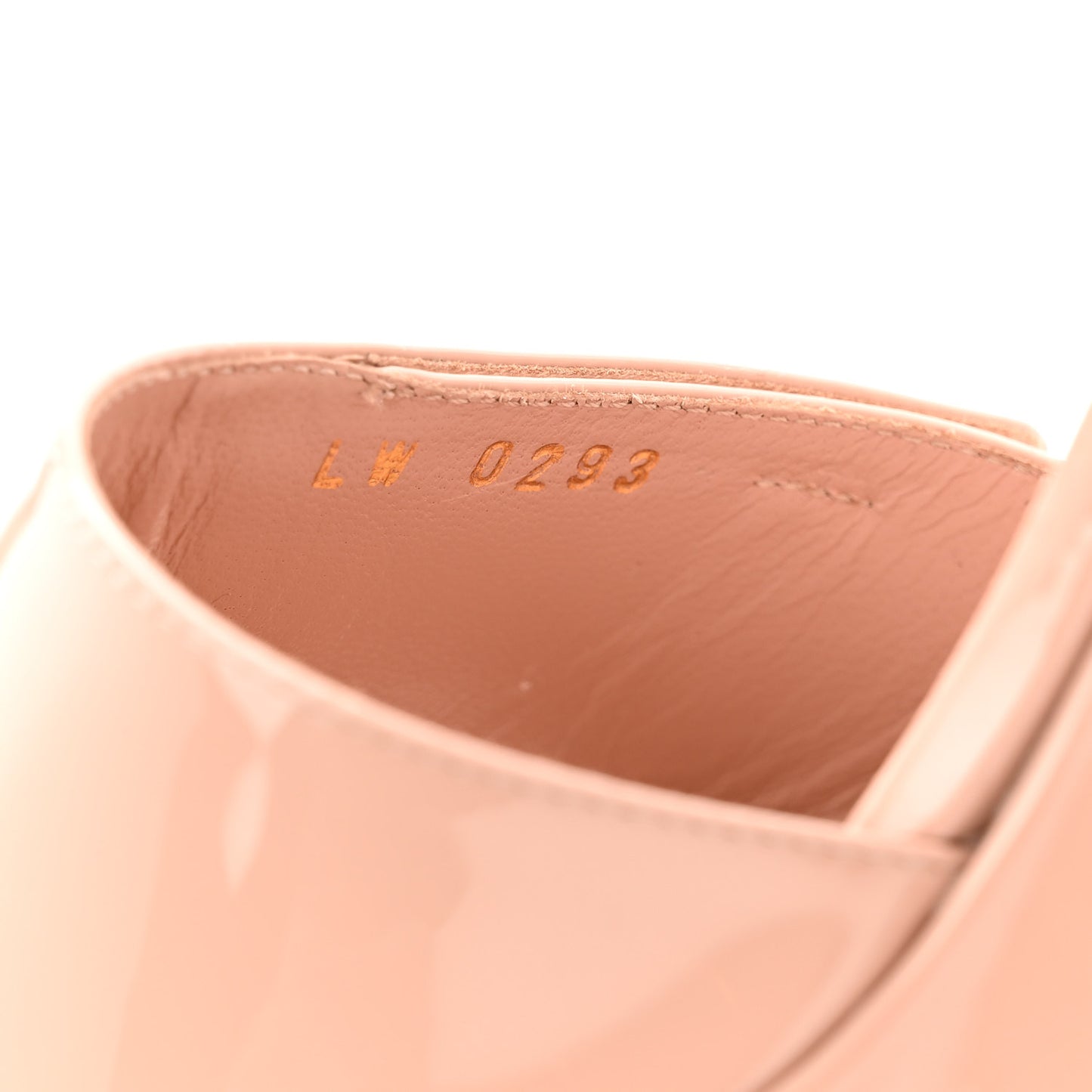 Patent Shake Platform Sandal 39.5 Nude Pink
