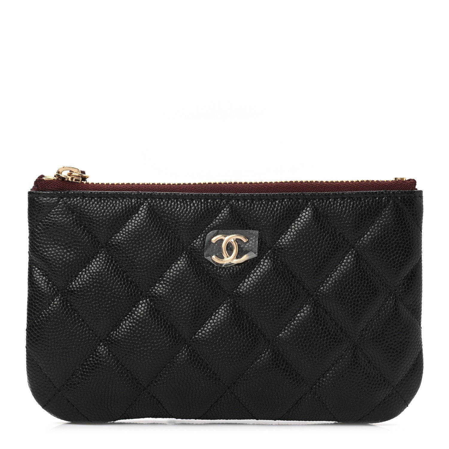 Chanel Caviar Quilted Small Cosmetic Case Black 1 of 7