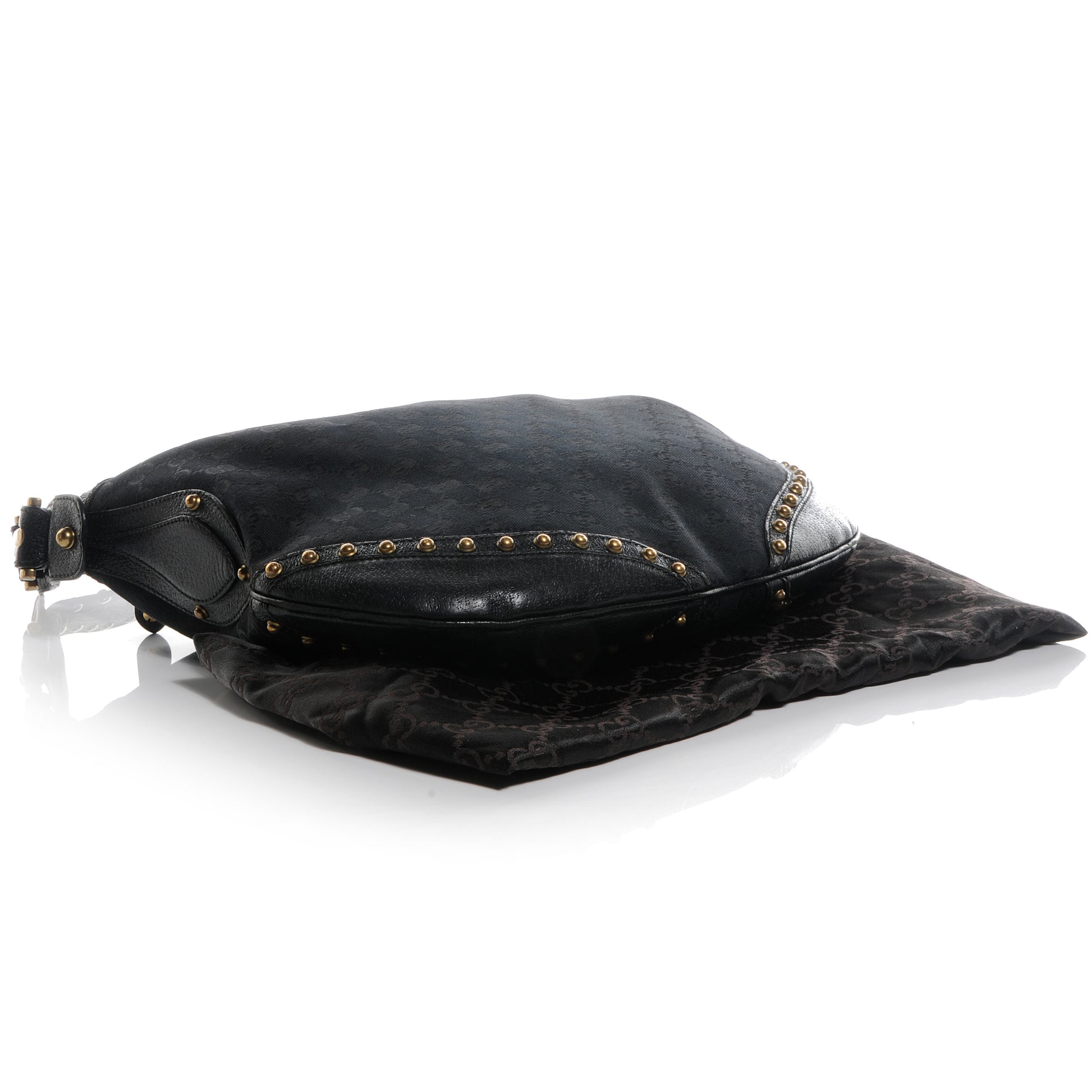 Gucci Monogram Pelham Shoulder Bag Black 4 of 7