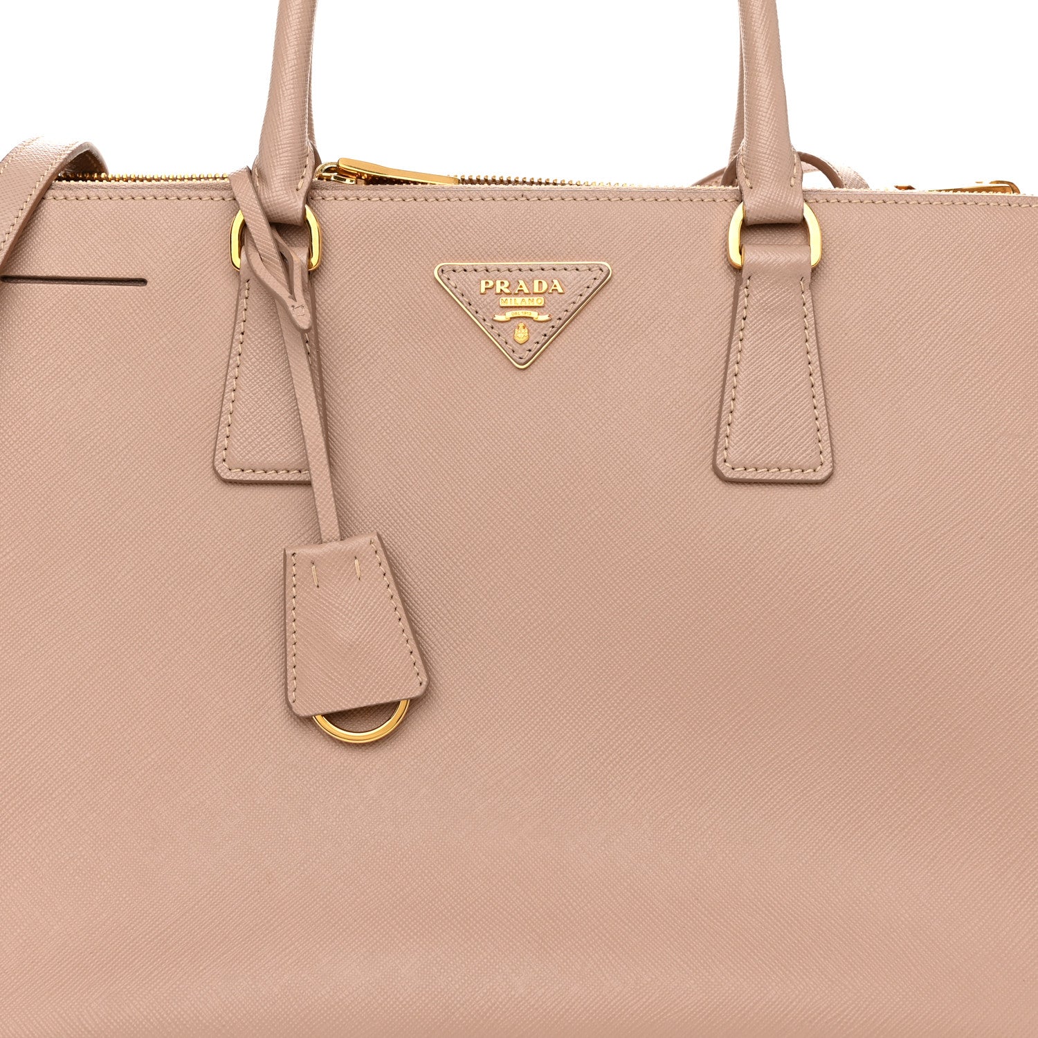 Prada Saffiano Medium Galleria Double Zip Tote Cammeo 8 of 11