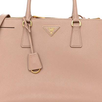 Prada Saffiano Medium Galleria Double Zip Tote Cammeo 8 of 11