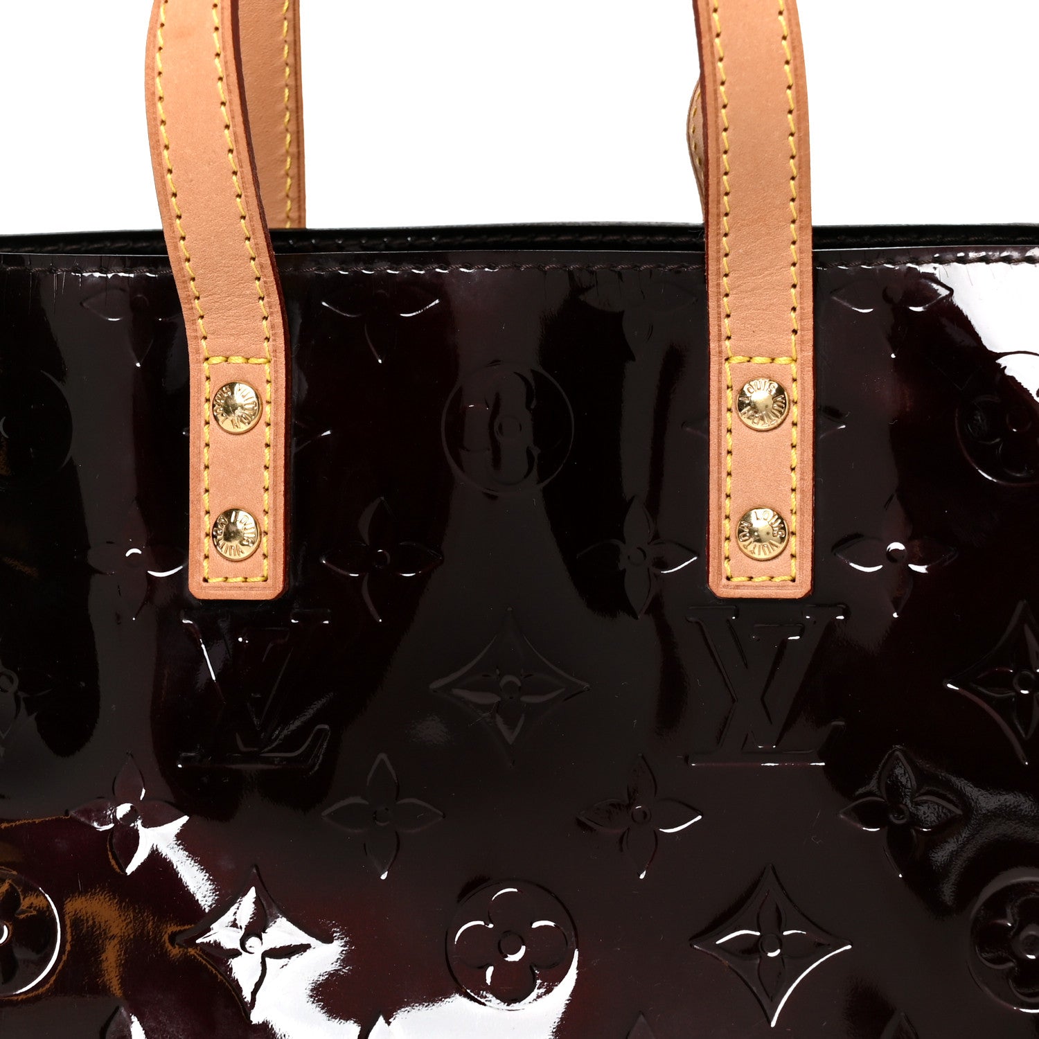 Louis Vuitton Vernis Reade PM Amarante 7 of 9