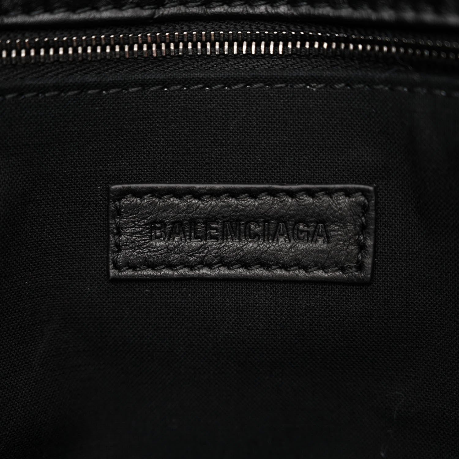 Balenciaga Crushed Calfskin Quilted Matte Black Hardware Large Crush Carry All Tote Bag Black 6 of 9