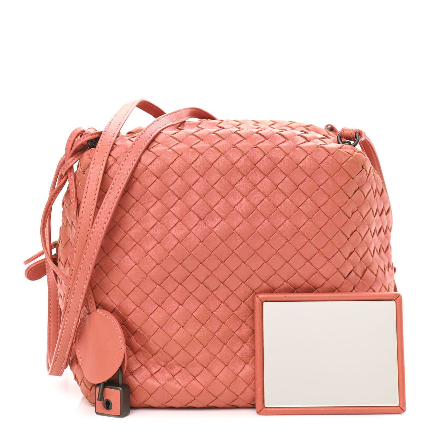 Nappa Intrecciato Cube Messenger Pompei