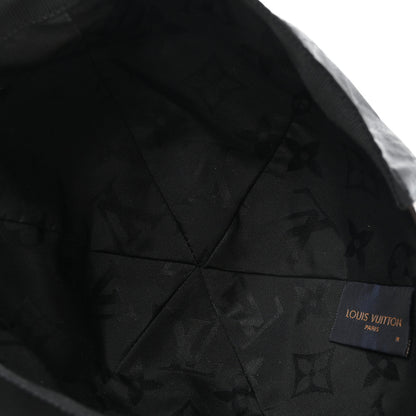 Louis Vuitton Polyester Silk Monogram LV Get Ready Cap M Black 7 of 8