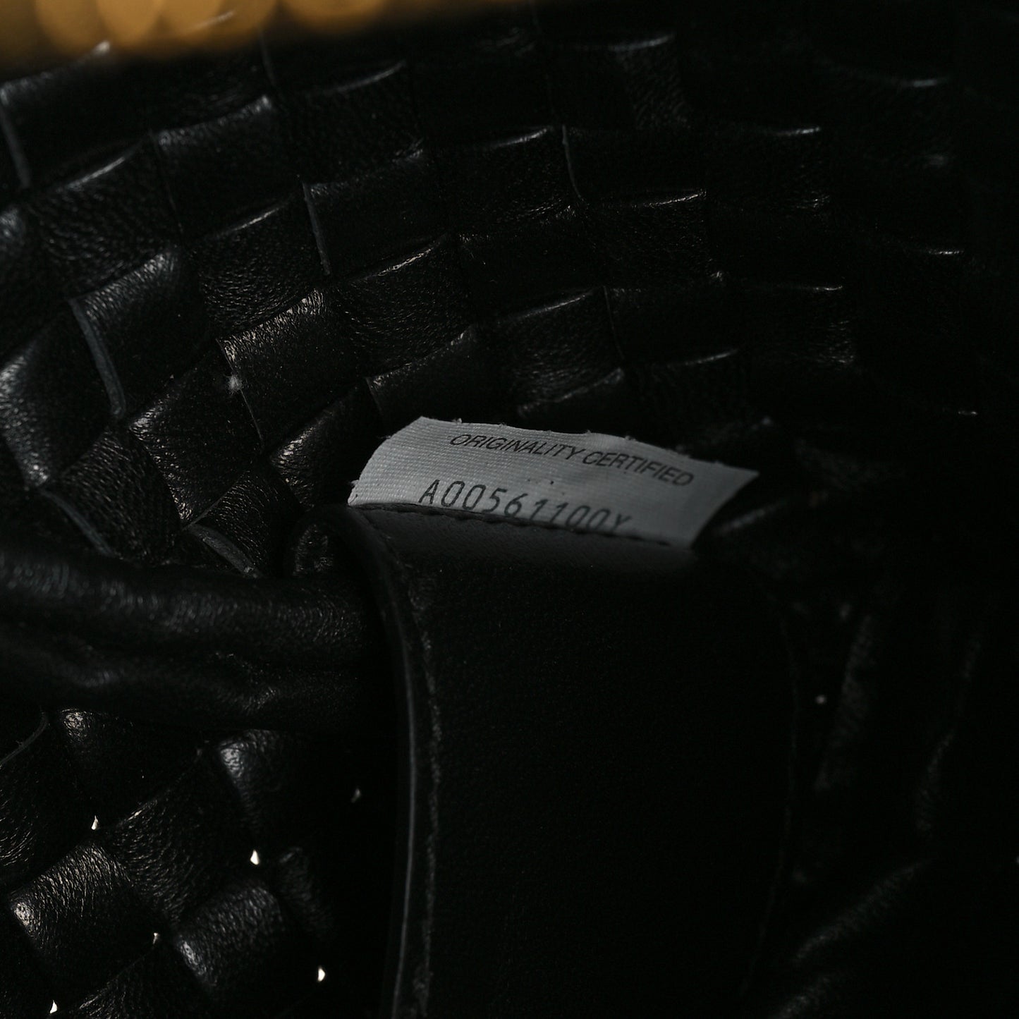 Nappa Intrecciato Medium Bauletto Black