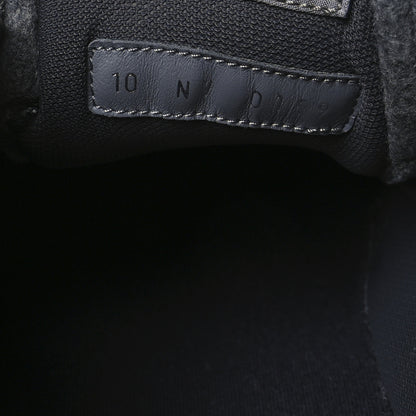 Louis Vuitton Wool Mens LV Trainer Sneakers 10 Grey 8 of 9