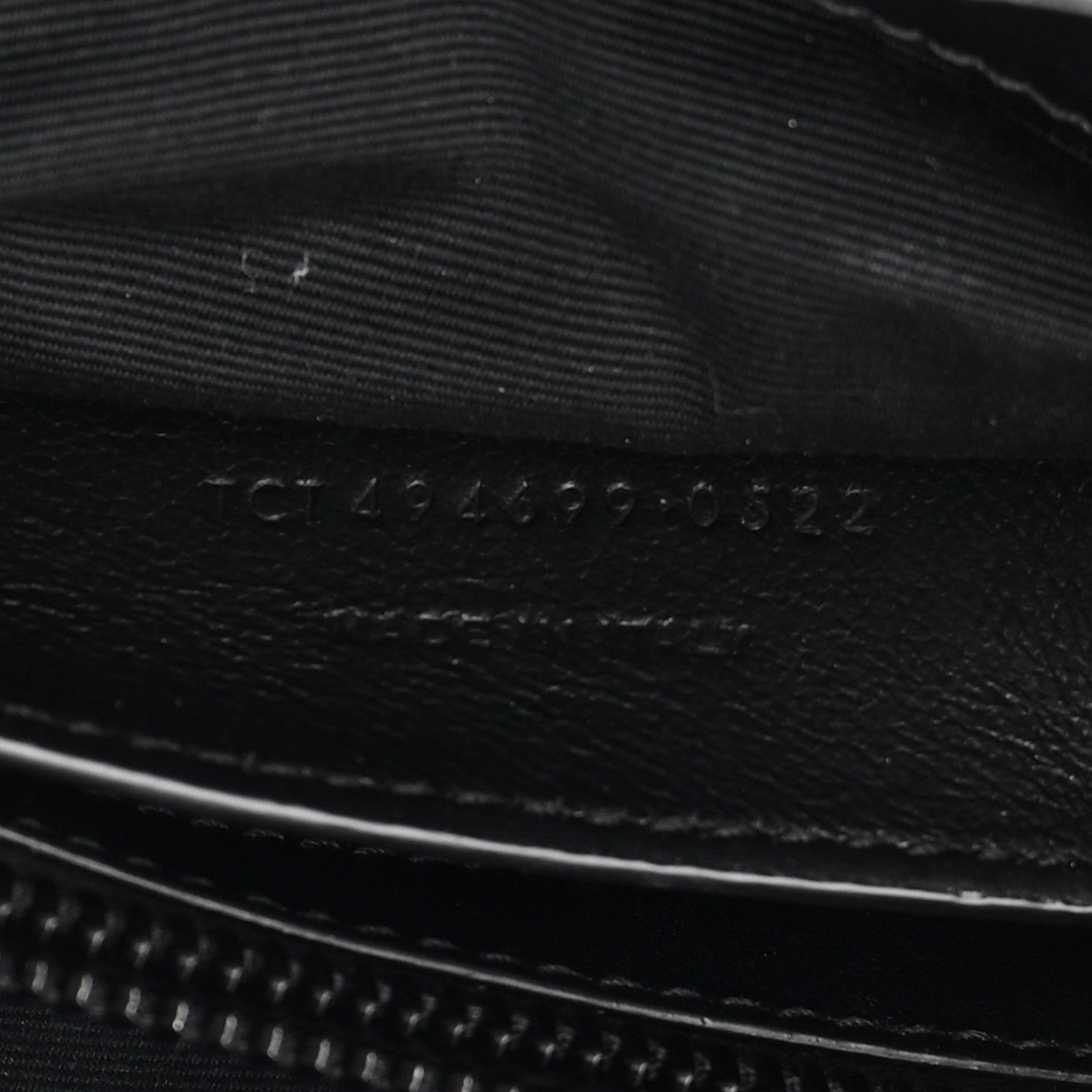 Saint Laurent Calfskin Y Quilted Monogram Small Loulou Chain Satchel Black 7 of 14