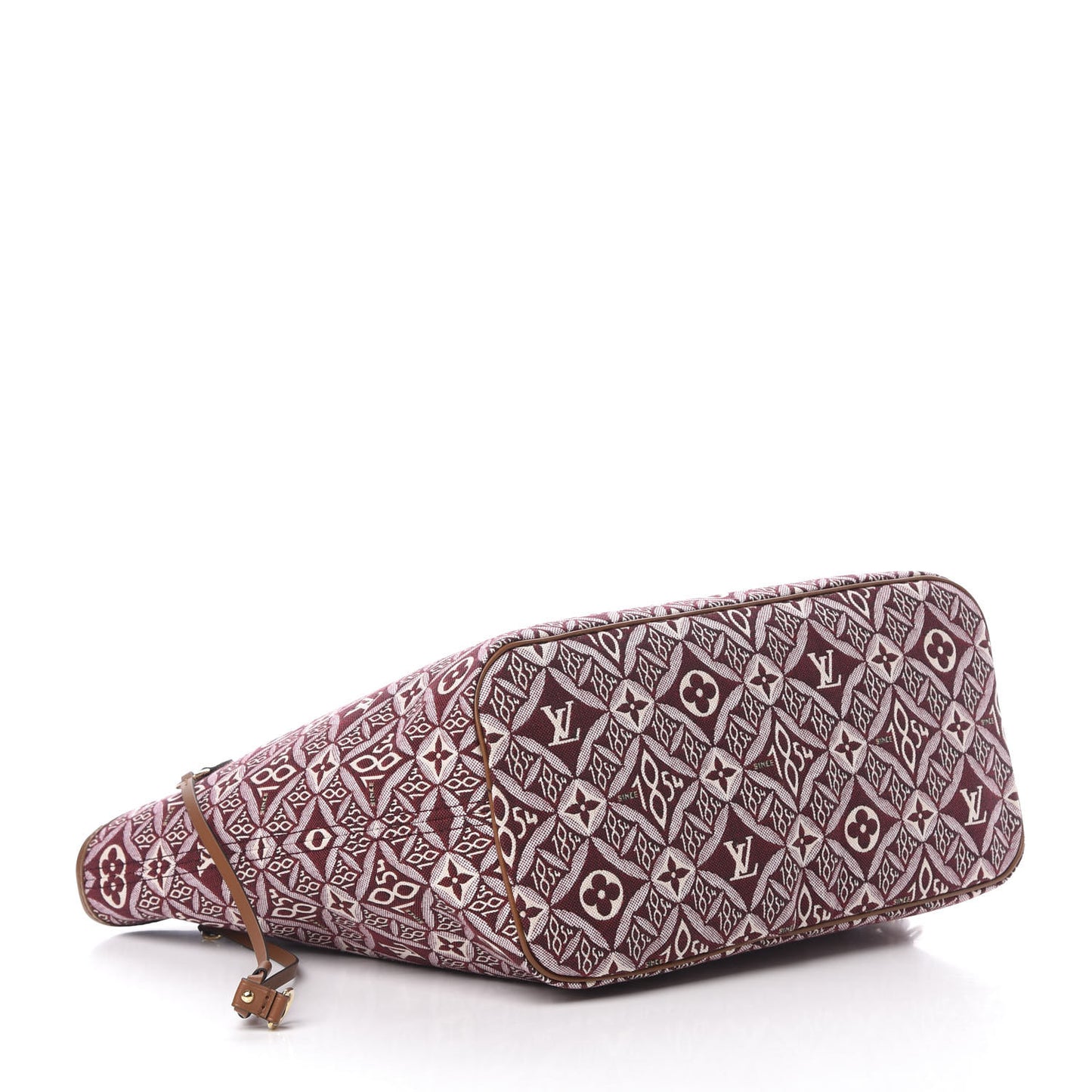 Jacquard Since 1854 Neverfull MM Bordeaux