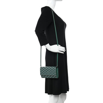 Goyard Goyardine Varenne Continental Wallet Green 2 of 11
