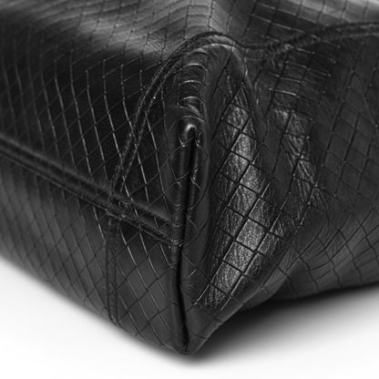 Bottega Veneta Calfskin Intrecciomirage Antique Tote Black 9 of 9