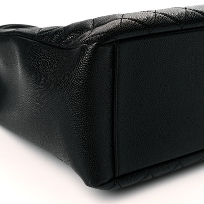 Chanel Caviar Quilted Grand Shopping Tote GST Black 8 of 9