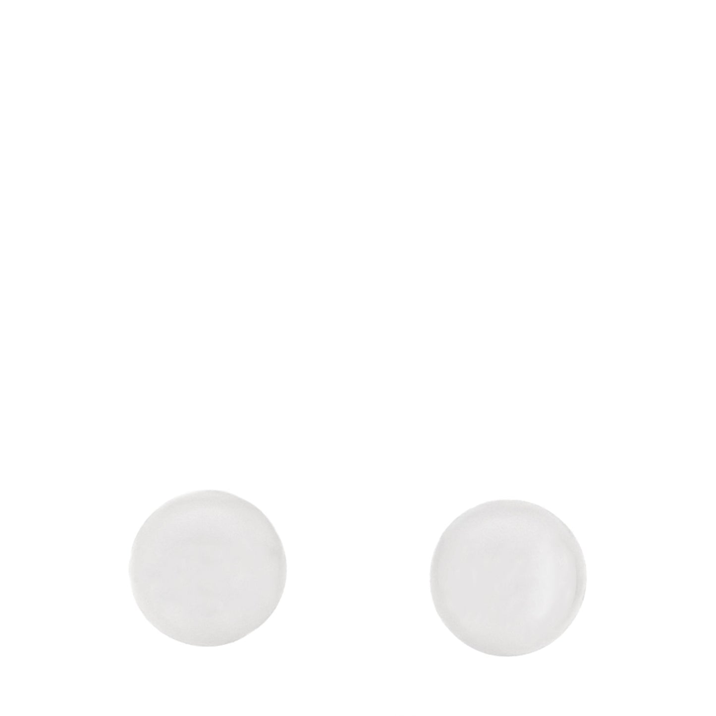 18K White Gold Akoya Cultured Pearl 5-5.5mm Stud Earrings