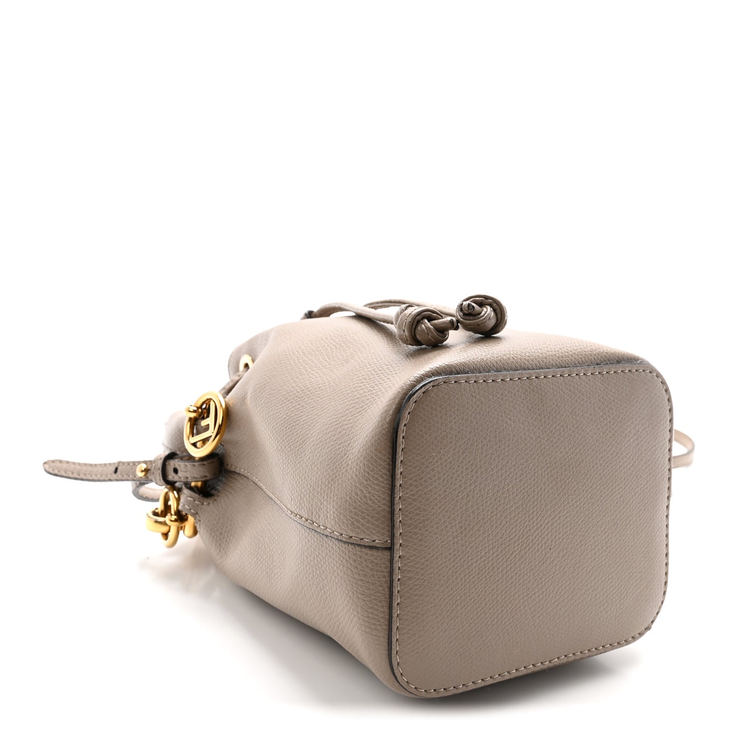 Vitello Cruise F is Fendi Mini Mon Tresor Bucket Bag Tortora