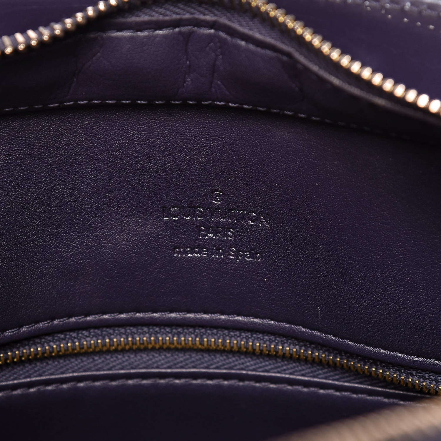 Louis Vuitton Vernis Houston Indigo 6 of 11