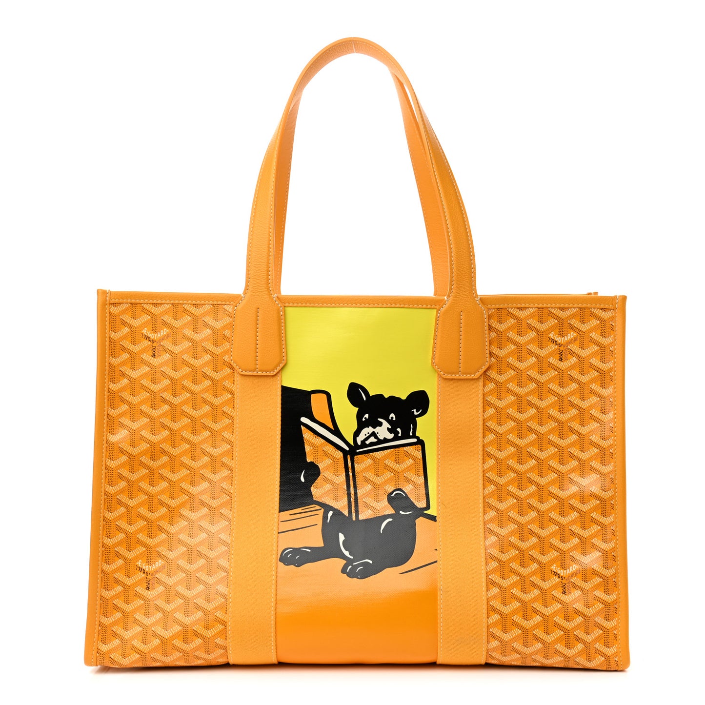 Goyardine Villette Tote Yellow