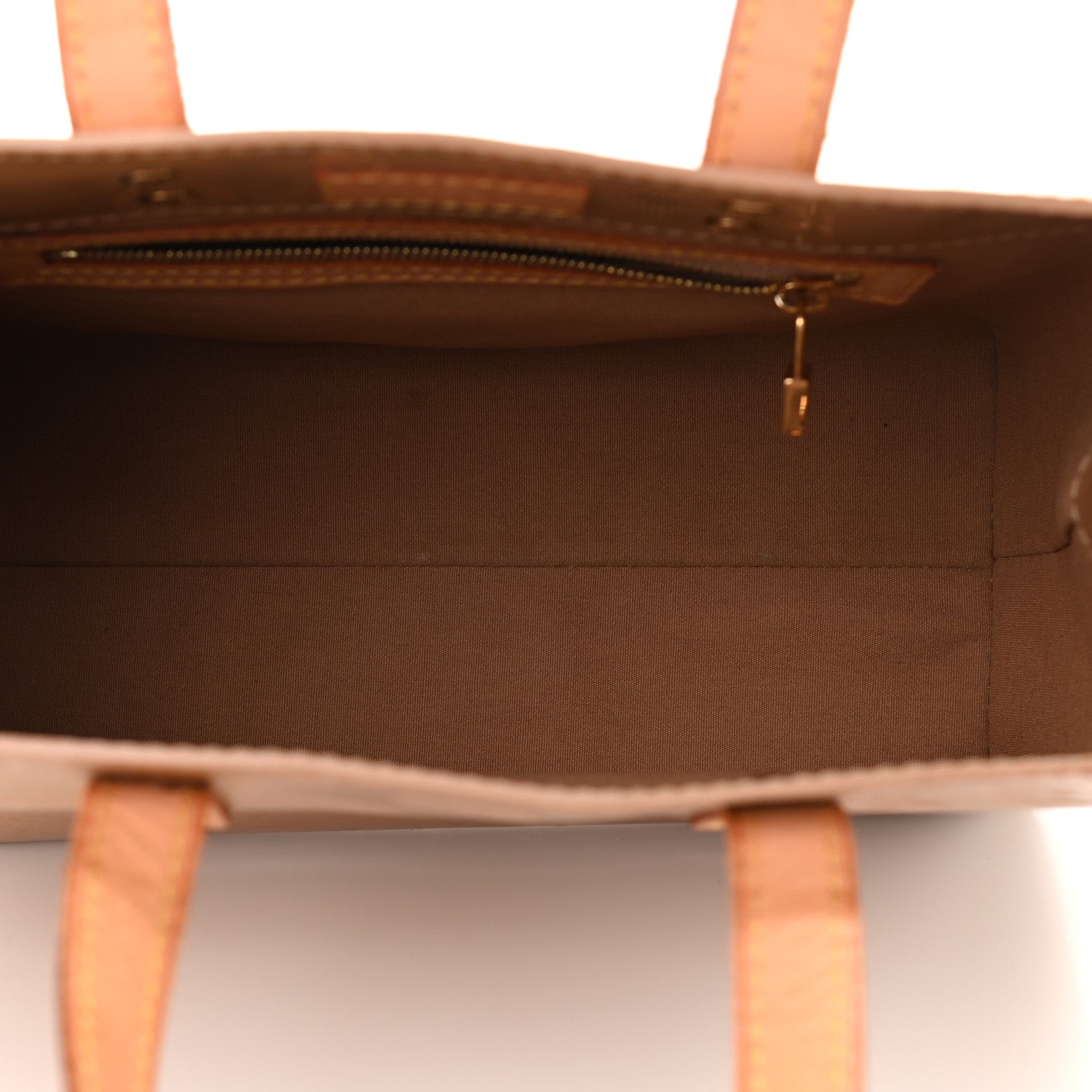 Louis Vuitton Vernis Reade PM Beige 5 of 9