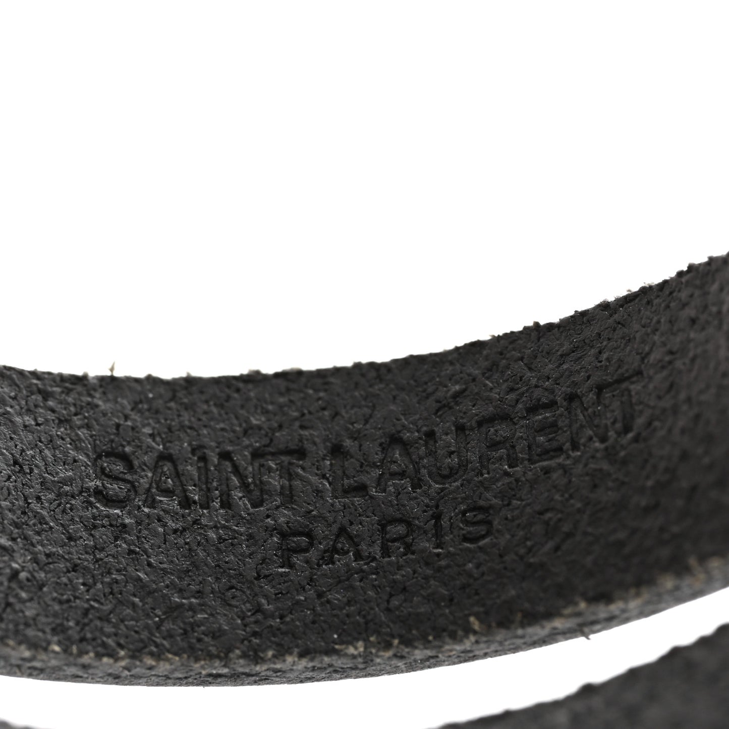 Calfskin Opyum Double Wrap Bracelet Black