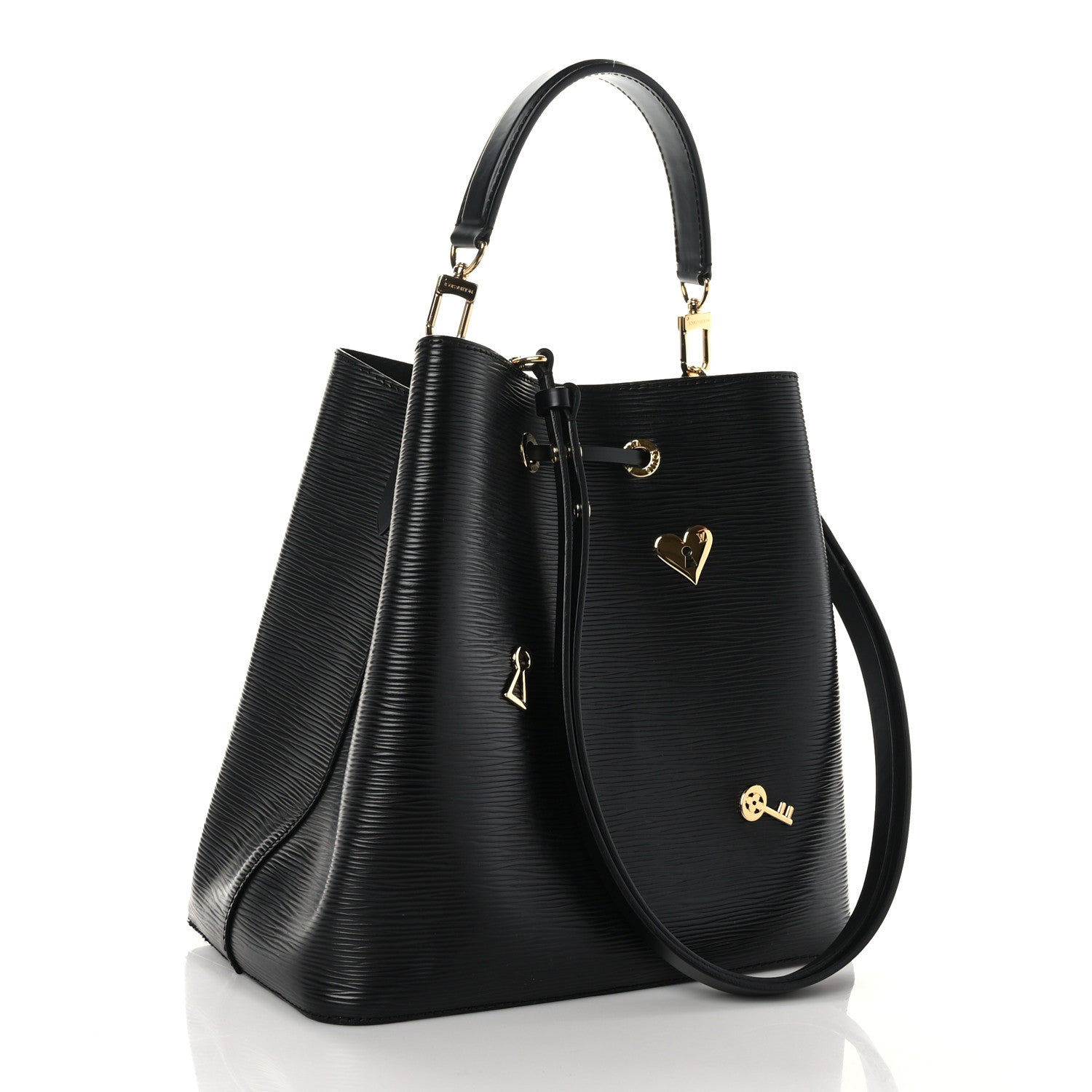 Louis Vuitton Epi Love Lock NeoNoe Black 3 of 11
